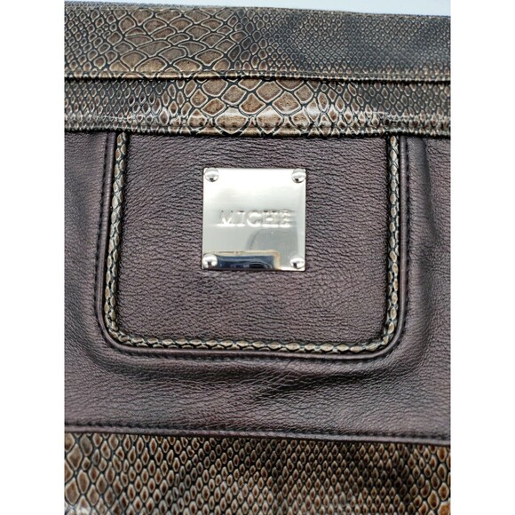 Miche Prima Shell JENNIFER Brown Snakeskin NEW w/o tags Base Purse Not Included - Picture 7 of 7